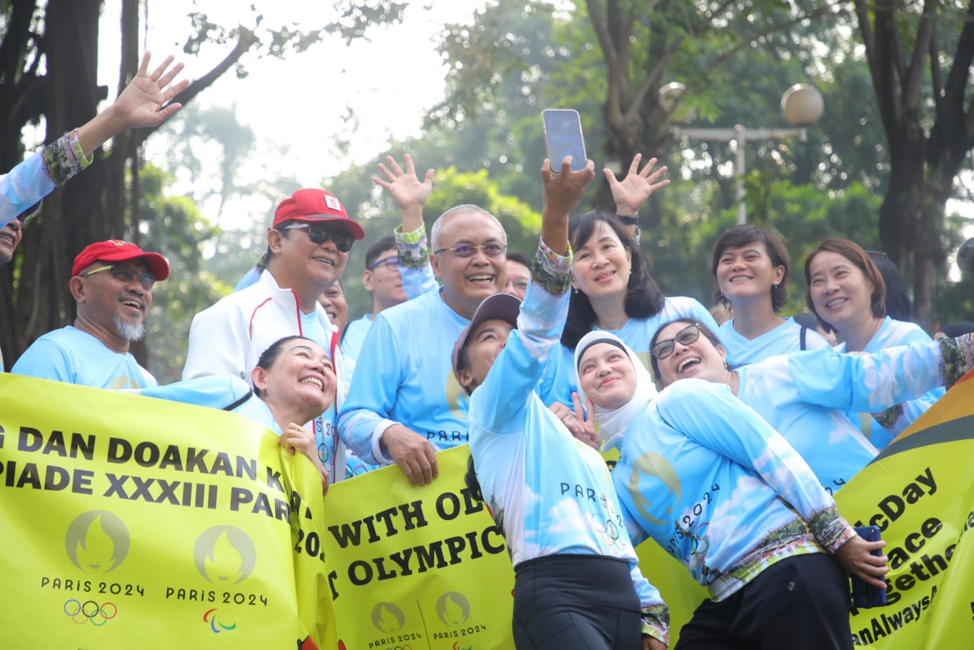 Memperingati Olympic Day 2024, Kemenpora Apresiasi Acara Lari Gembira Bersama Olympians