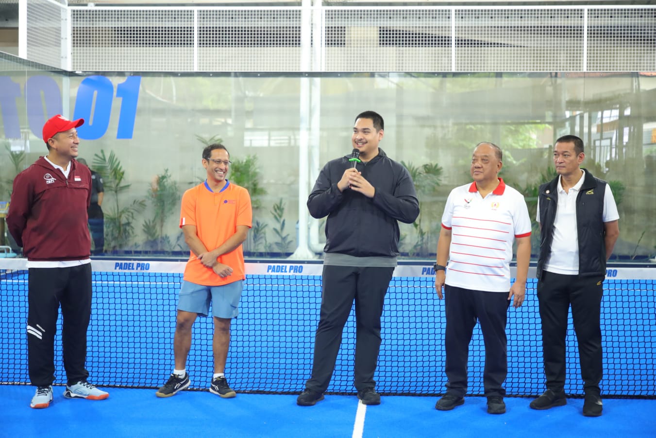 Menpora Dito Buka Simulasi dan Road to PON XXI Intermediate Open Tournament Padel Indonesia