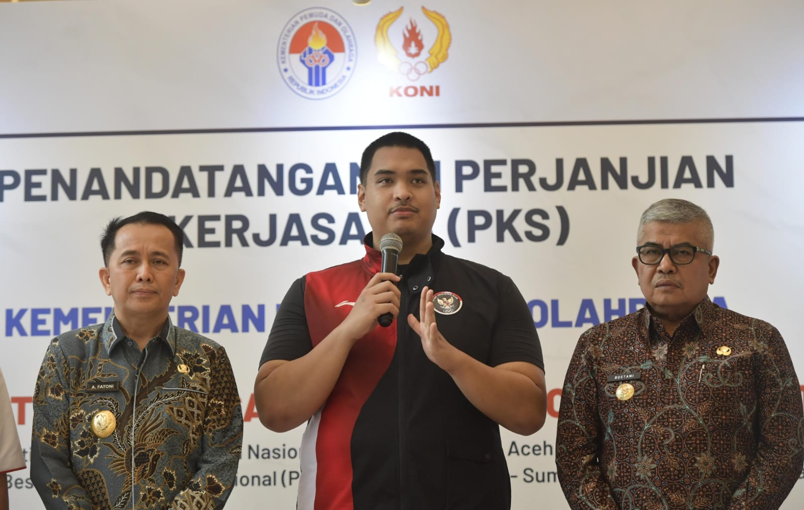 Menpora Dito Harap Pon Xxi 2024 Aceh Sumut Jadi Pon Perdana Dua Tempat