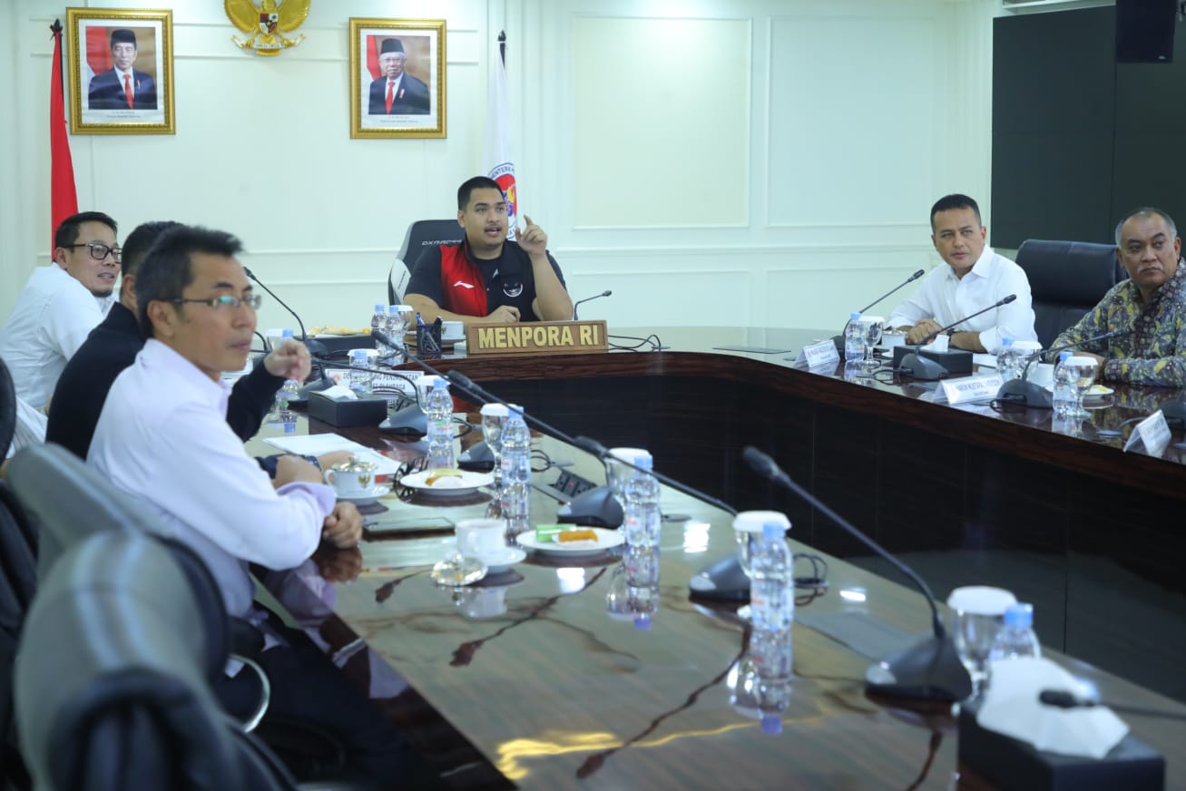 Temui Menpora Dito, IMI Sumut Antusias Sambut World Rally Championship 2025