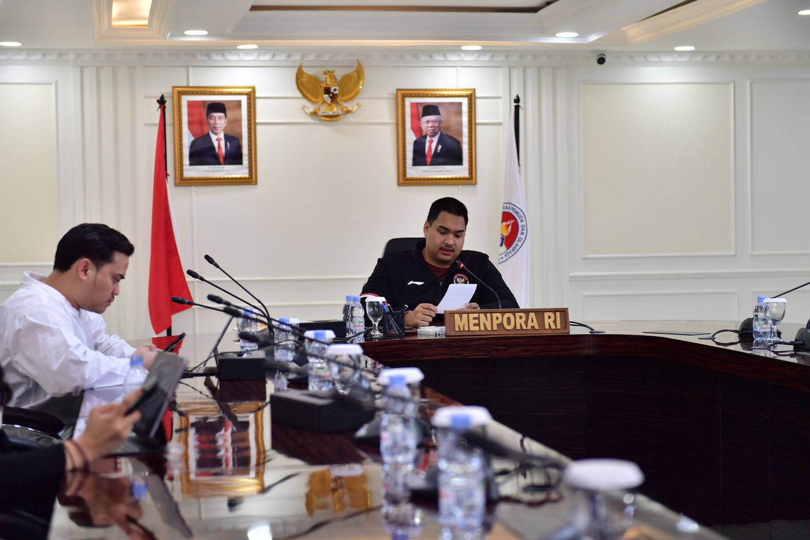 Menpora Dito Beri Arahan dalam Rakor PB PON XXI Tahun 2024 Wilayah Sumut