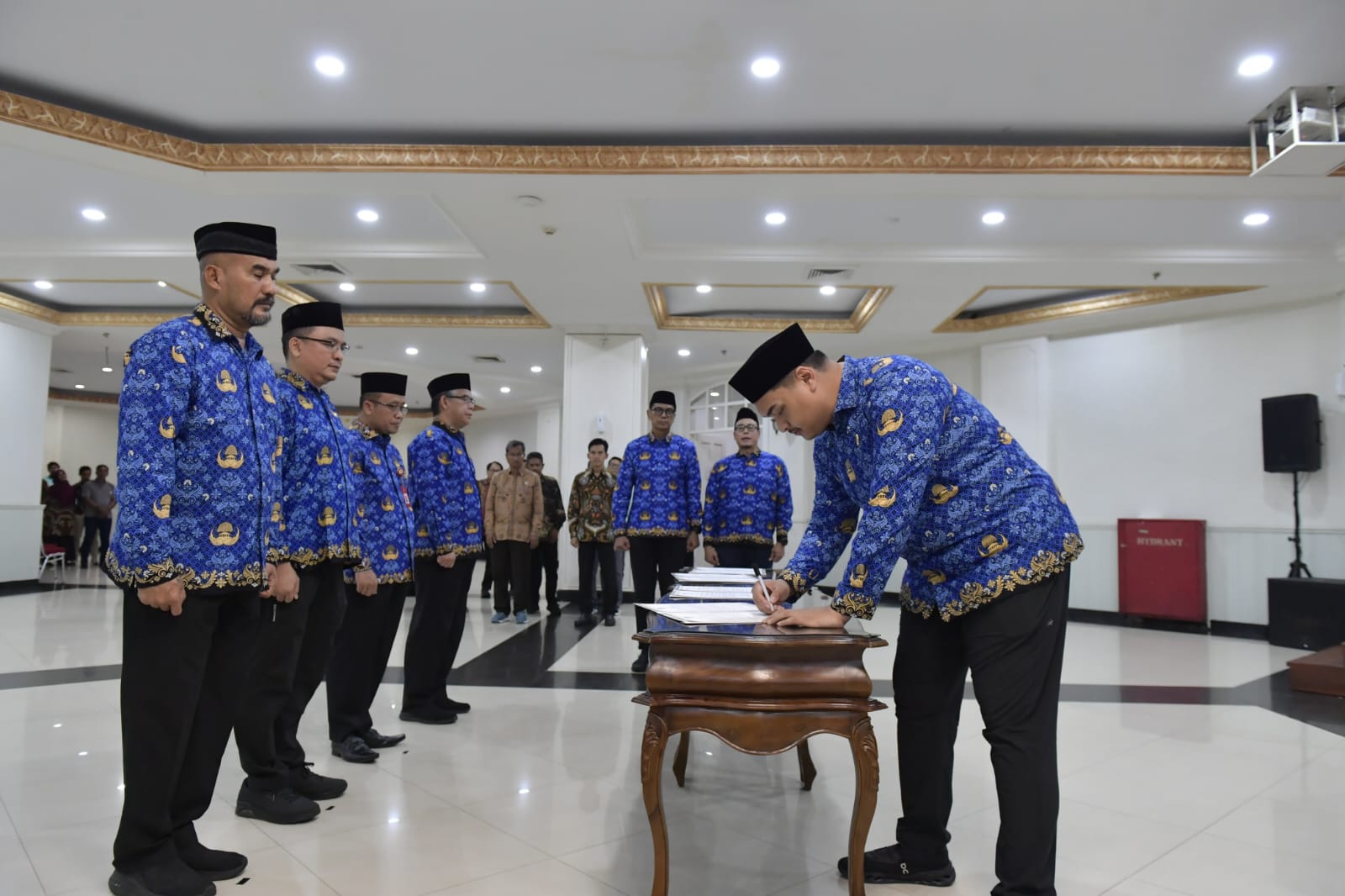 Lantik dan Ambil Sumpah Jabatan 4 Pejabat Pratama Kemenpora, Menpora Dito Harap Membawa Perubahan Positif untuk Pemuda dan Olahraga