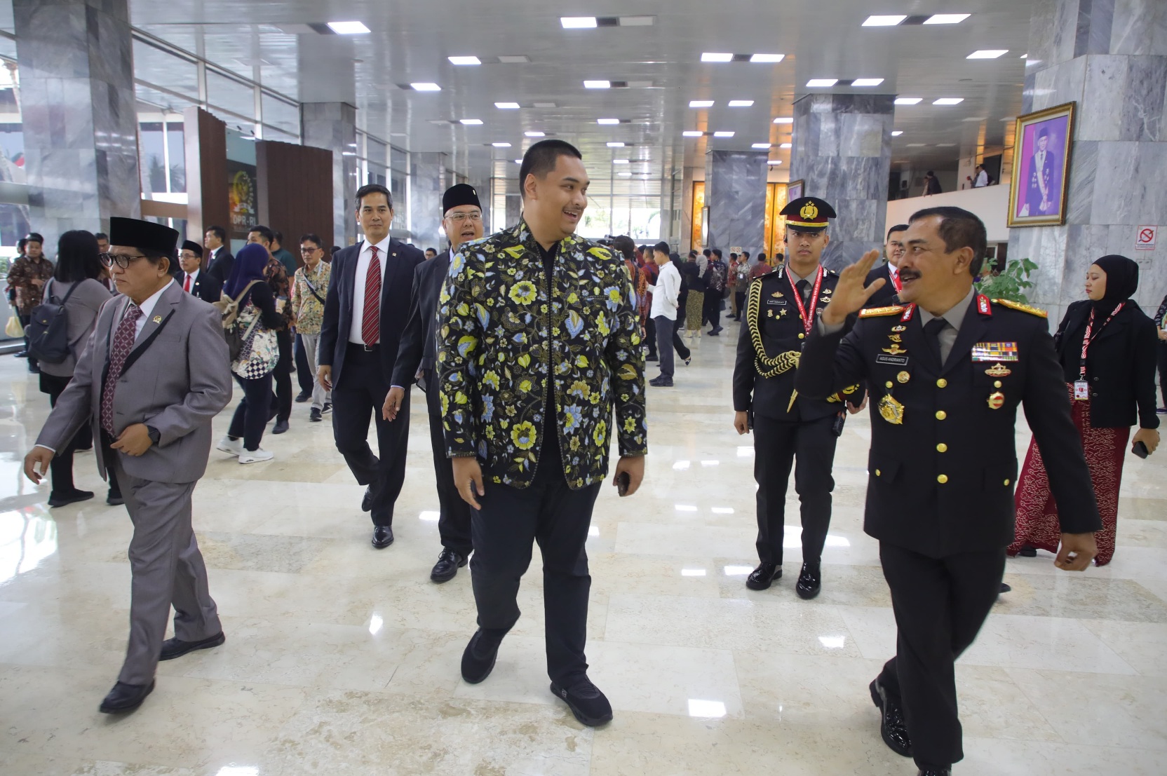 Menpora Dito Hadiri Pidato Kenegaraan Presiden RI Penyampaian RUU APBN TA 2025 dalam Sidang Paripurna DPR Ke-1