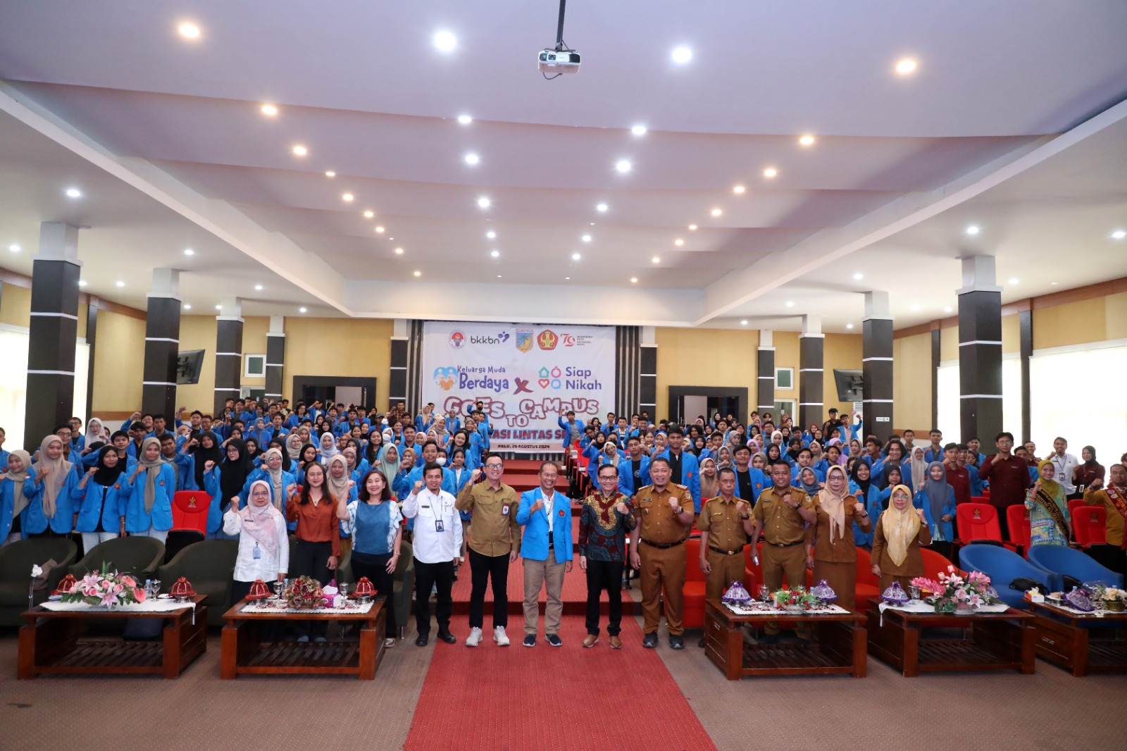 Kemenpora-BKKBN Lanjutkan Program Keluarga Muda Berdaya-Siap Nikah Goes to Campus di Untad Kota Palu