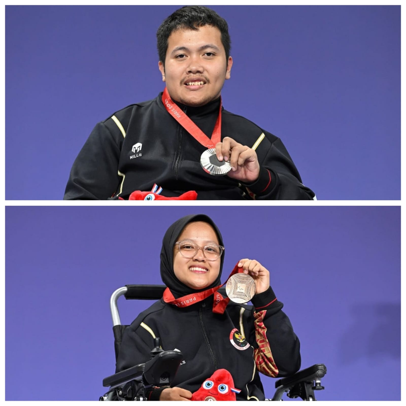 Gischa Zayana dan Afrizal Syafa Persembahkan Dua Medali Perunggu di Paralimpiade 2024 Paris