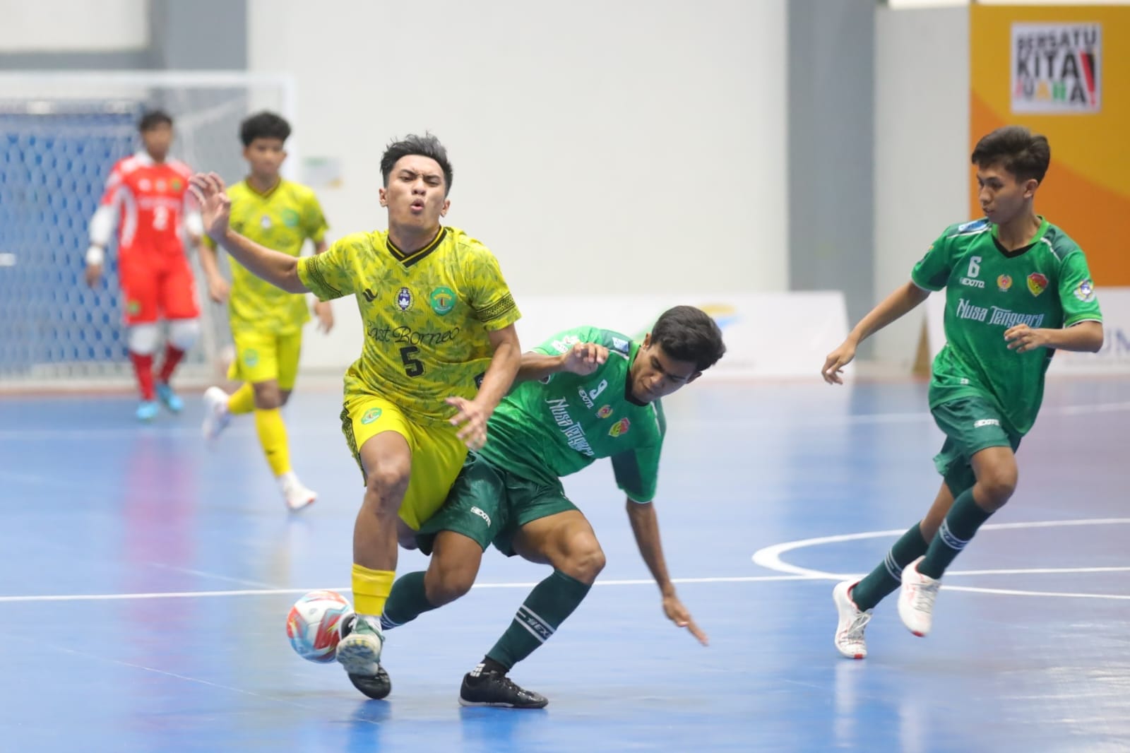 Taklukkan NTT 3-2, Kaltim Melaju ke Babak Final Futsal PON XXI Aceh-Sumut