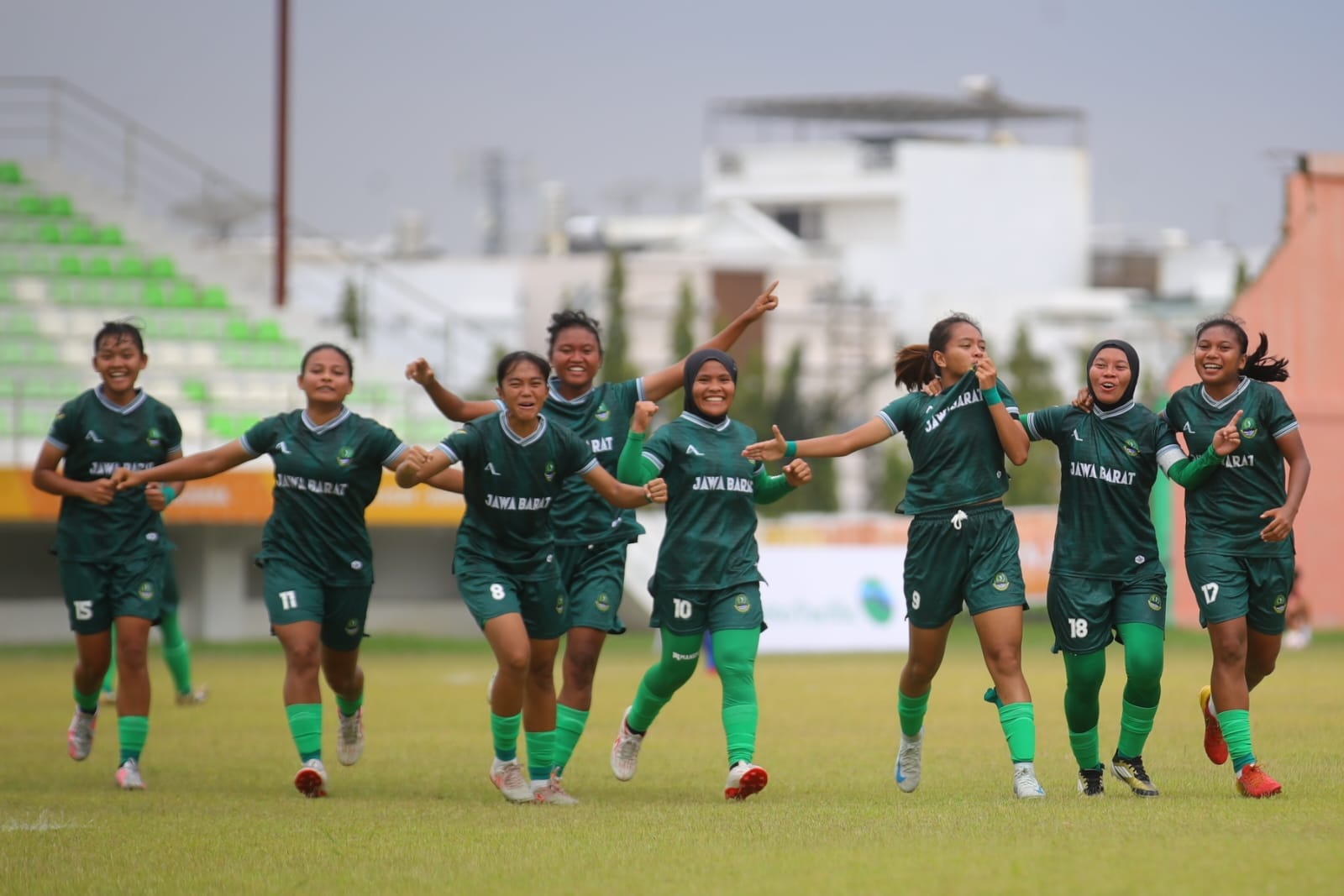 Kalahkan Babel 1-0, Jabar Lolos Babak Semifinal Sepak Bola Putri PON XXI Aceh-Sumut