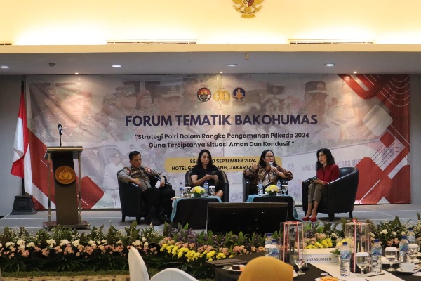 Gelar Forum Komunikasi Kehumasan, Humas Polri Bahas Strategi Polri Pengamanan Pilkada 2024