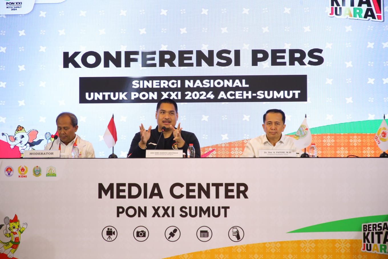 Gerak Cepat Respon Isu Negatif PON XXI Aceh-Sumut 2024, Menpora Dito Ingin Semuanya Berjalan Lancar dan Transparan