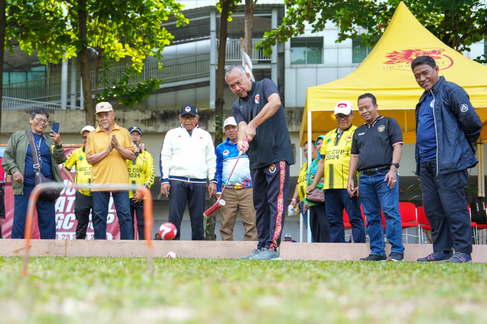 Turnamen KGC Cup 1 Dibuka, Kemenpora Harap Makin Masifkan Olahraga Gateball di Indonesia