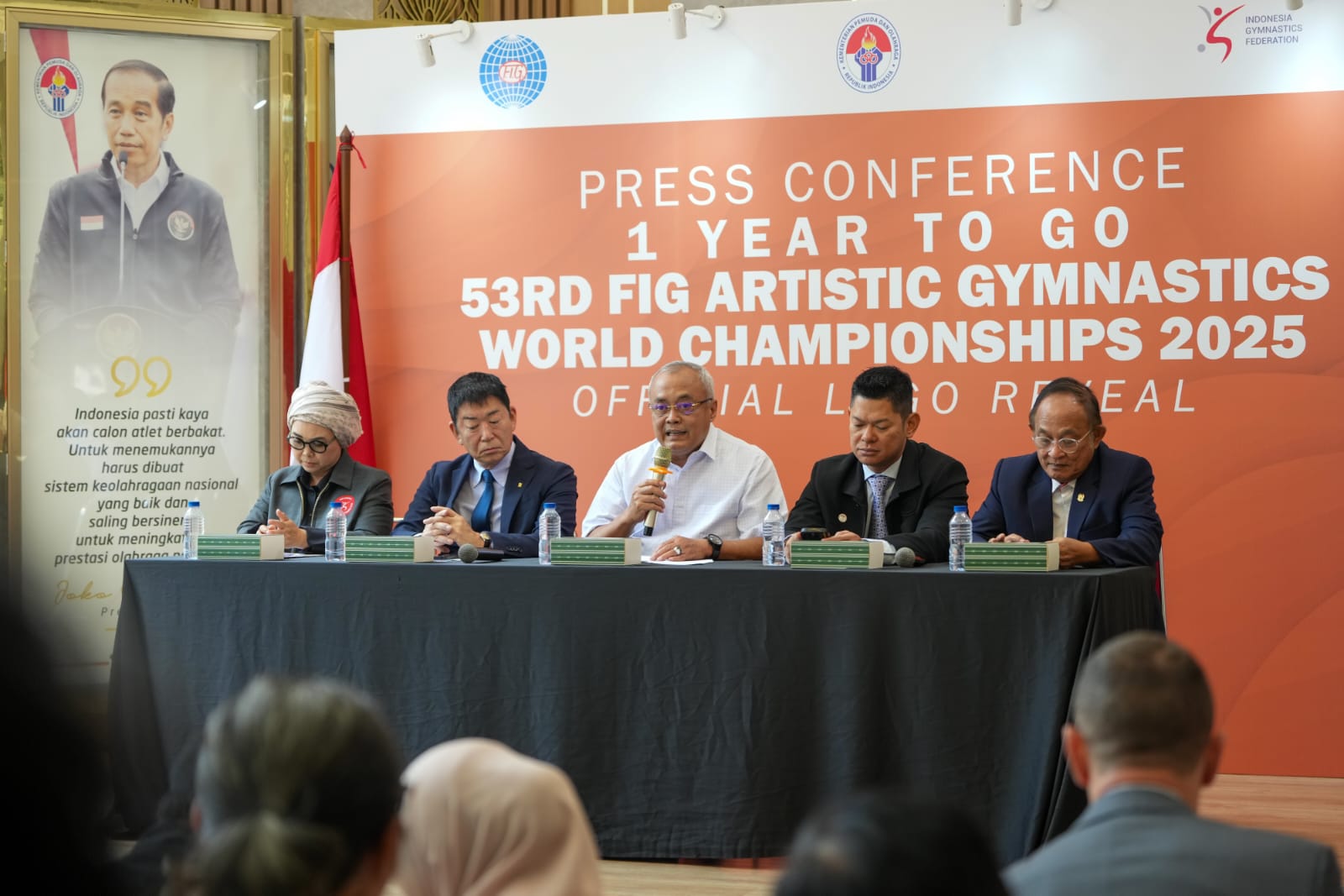 Kemenpora Dukung 53rd FIG Artistics Gymnastics World Gymnastics Championships 2025 di Jakarta