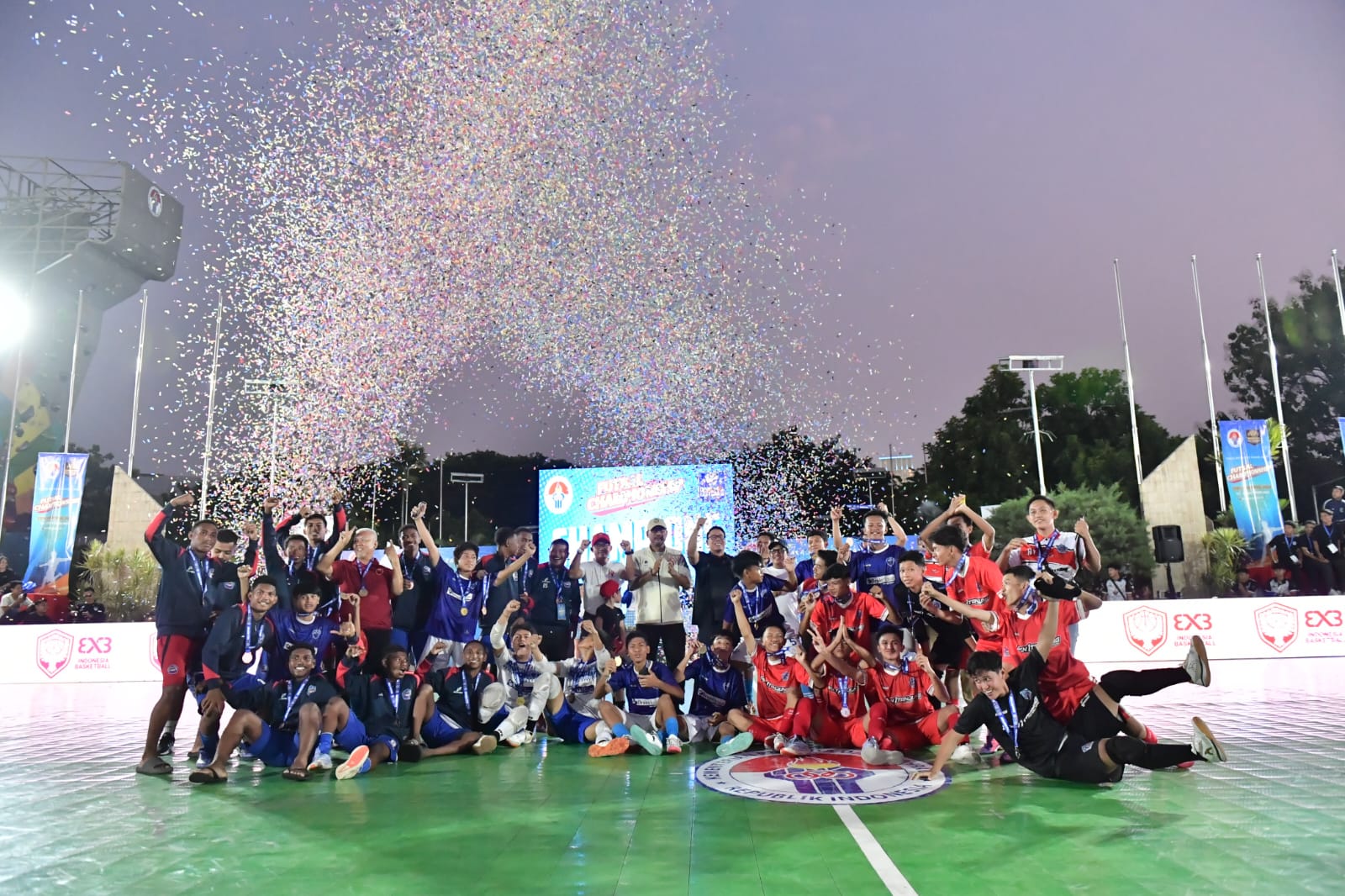 SMKN 12 Makassar Sabet GelarJuara di Futsal Championship Piala Menpora 2024