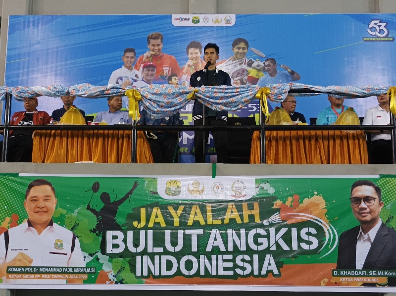 Ketum Baporkorpri Sebut Badminton Tournament 2024 Sebagai Ajang Tingkatkan Kebersamaan ASN Lintas K/L