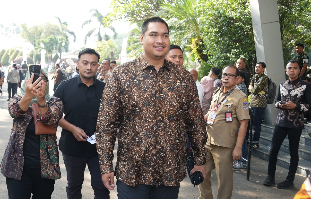 Menpora Dito Bersama Wamenpora Taufik Hidayat Hadiri Rakornas Pemerintah Pusat dan Pemerintah Daerah Tahun 2024