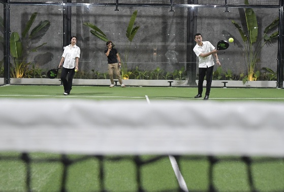 Seven Padel Resmi Dibuka, Wamenpora Taufik Optimis Padel Semakin Populer