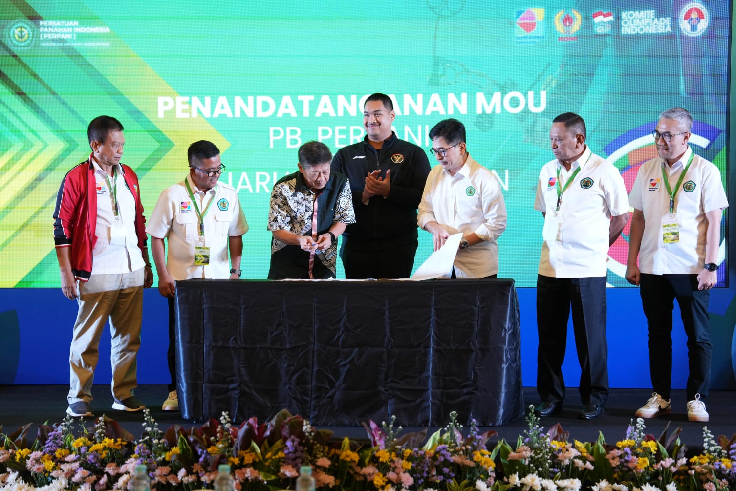 Buka Rakernas Perpani, Menpora Dito Dukung Panahan Indonesia Ukir Sejarah di Olimpiade 2028