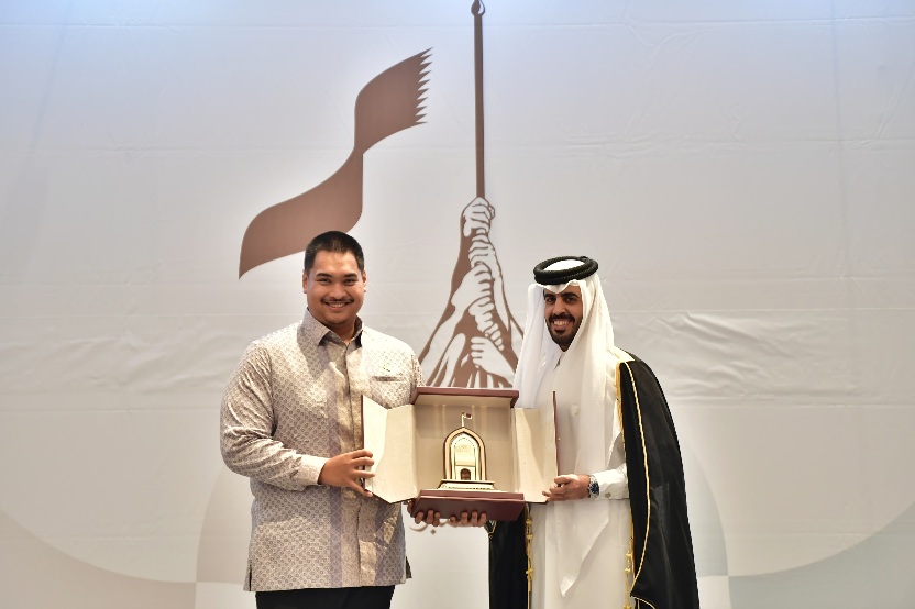 Menpora Dito Wakili Pemerintah RI Beri Sambutan Resmi di Acara Peringatan Hari Nasional Negara Qatar 2024