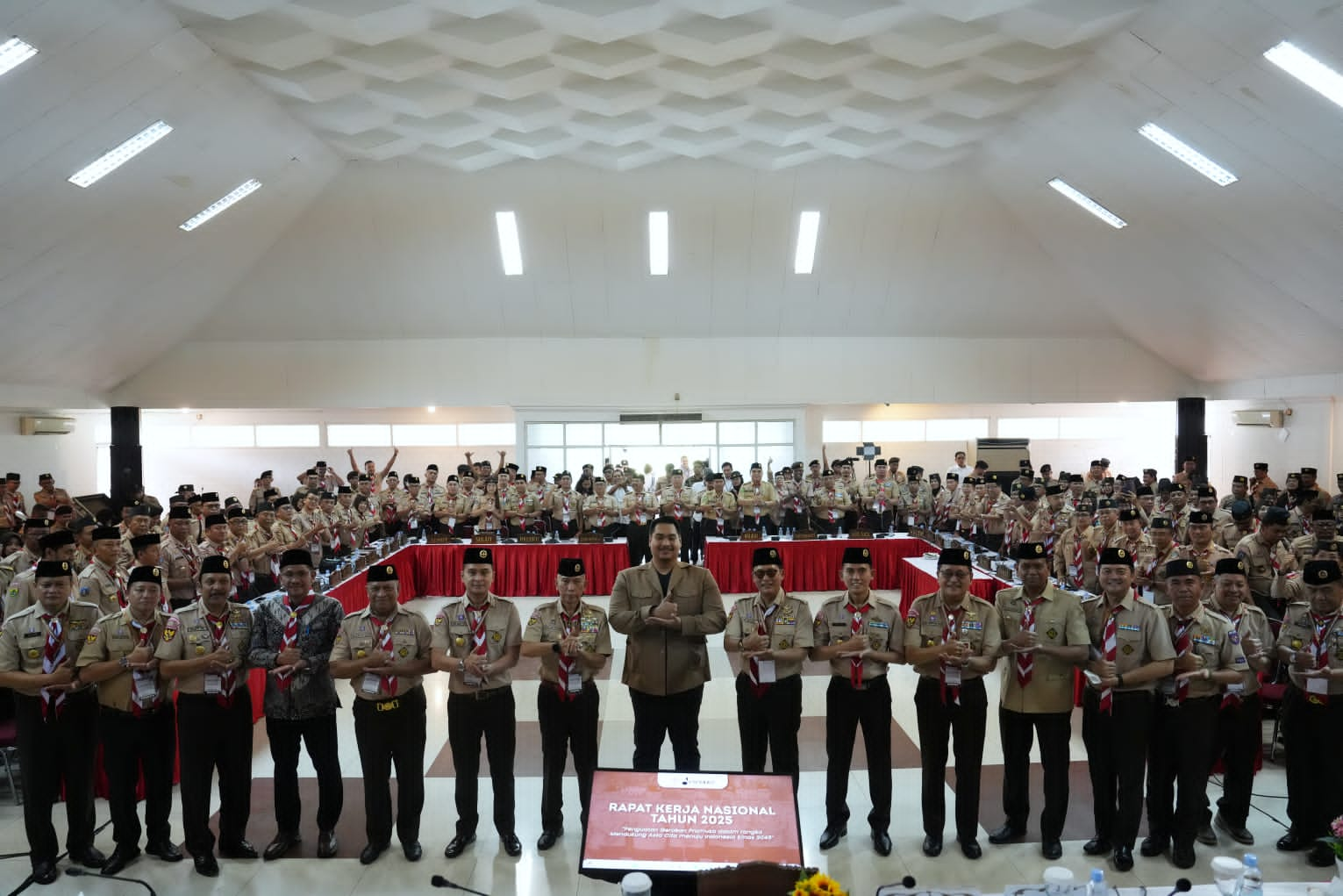 Ciptakan Ekosistem Efektif dan Efisien, Menpora Dito Harap Kwarnas dan Kwarda Jadi Motor Utama Pramuka di Daerah