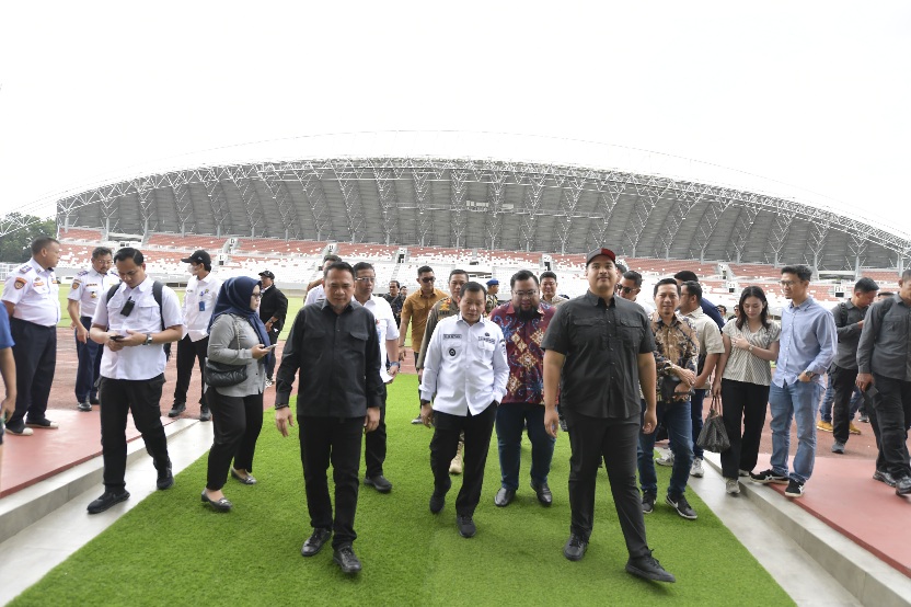 Menpora Dito Tinjau Jakabaring Sport City, Pastikan Kesiapan untuk Event Nasional dan Internasional