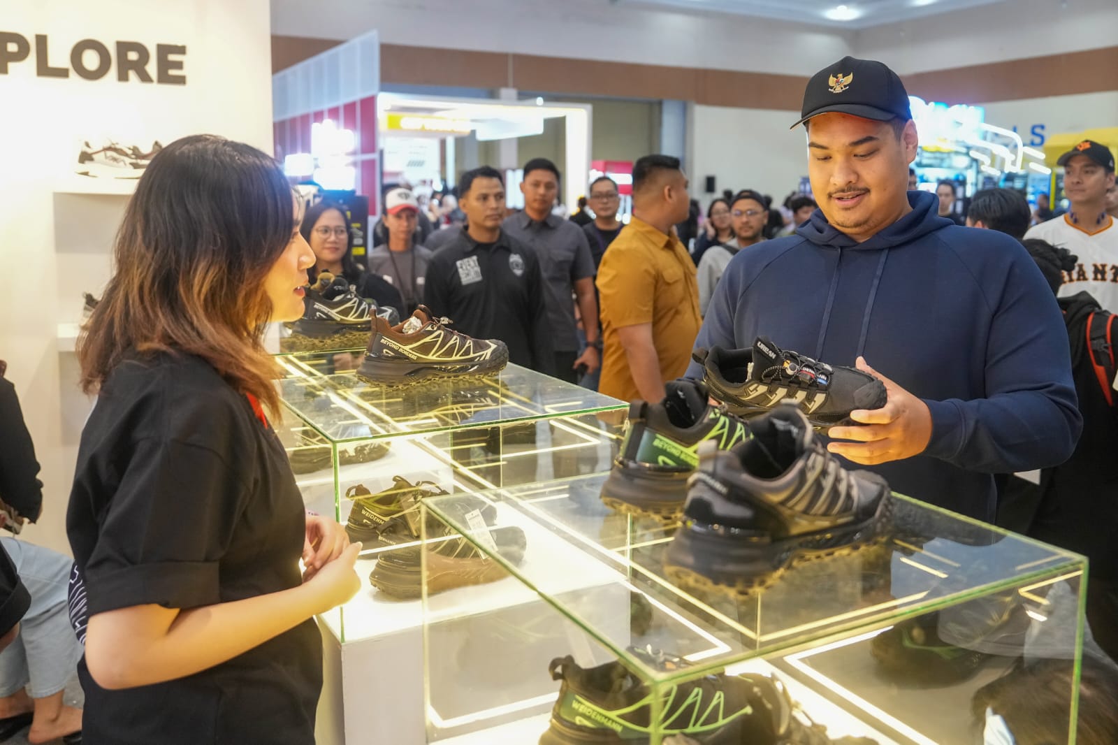 Kunjungi Jakarta Sneaker Day, Menpora Dito Apresiasi Inaspro Sport Complex Kembangkan Industri Olahraga Lokal