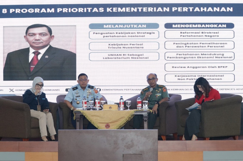 Kemhan Dorong Keterlibatan Pemuda dalam Edukasi Pertahanan Non-Militer dan Diplomasi Perdamaian