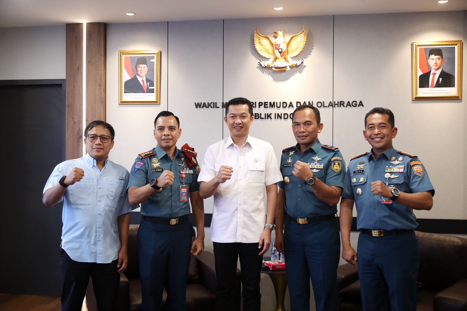 Audiensi dengan Danpuskopaska, Wamenpora Taufik Dukung Fin Swimming Piala Kasal 2025