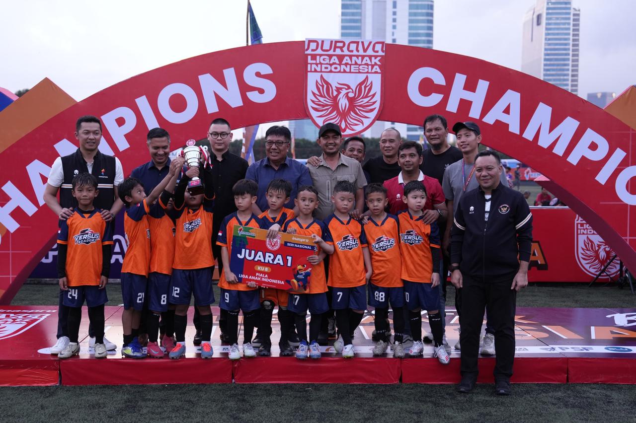 LPDUK Kemenpora Hadirkan Legenda Sepak Bola di Pembukaan Durava Liga Anak Indonesia 2025