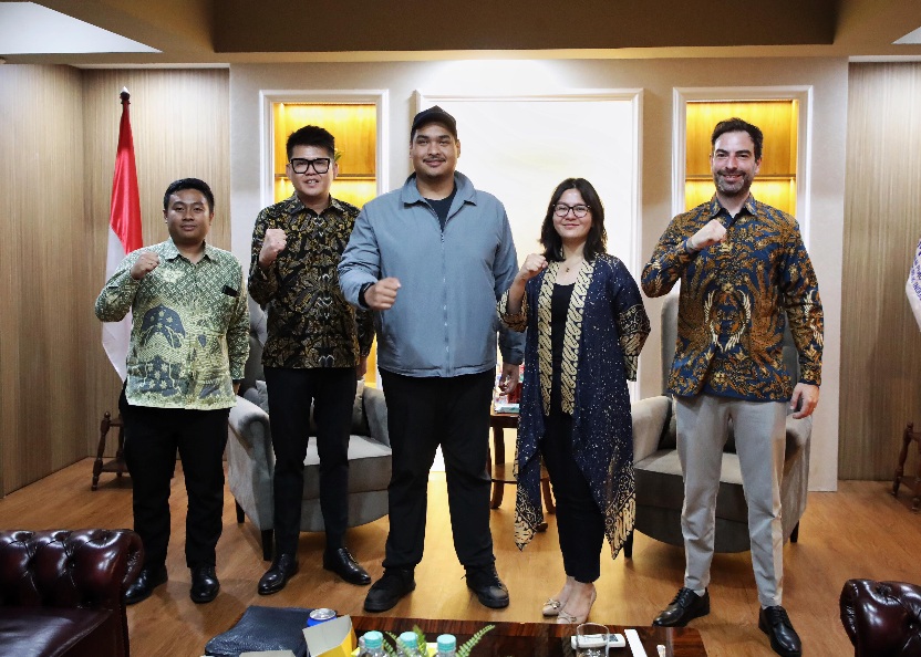 Menpora Dito Sambut Kolaborasi Groof Company Swiss untuk Dorong Industri Sport Entertainment Tanah Air