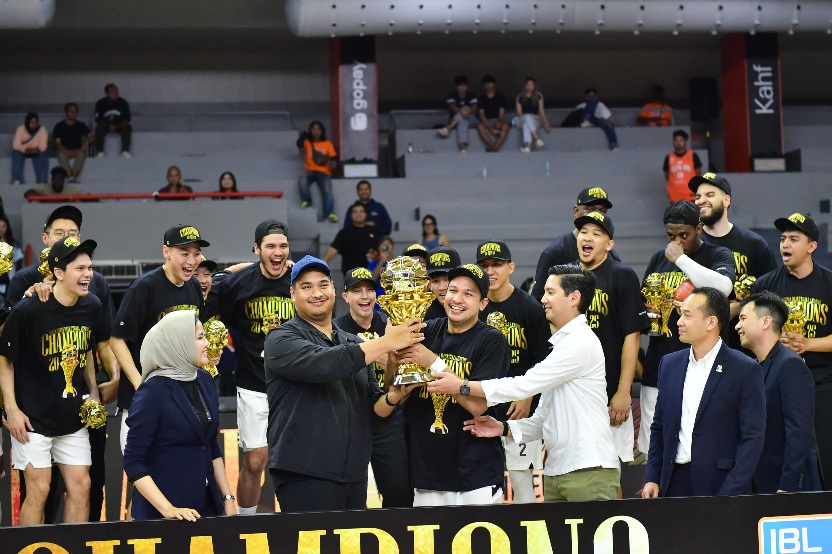 Dewa United Banten Juara IBL 2025, Menpora Dito: Juara Baru, Sejarah Baru