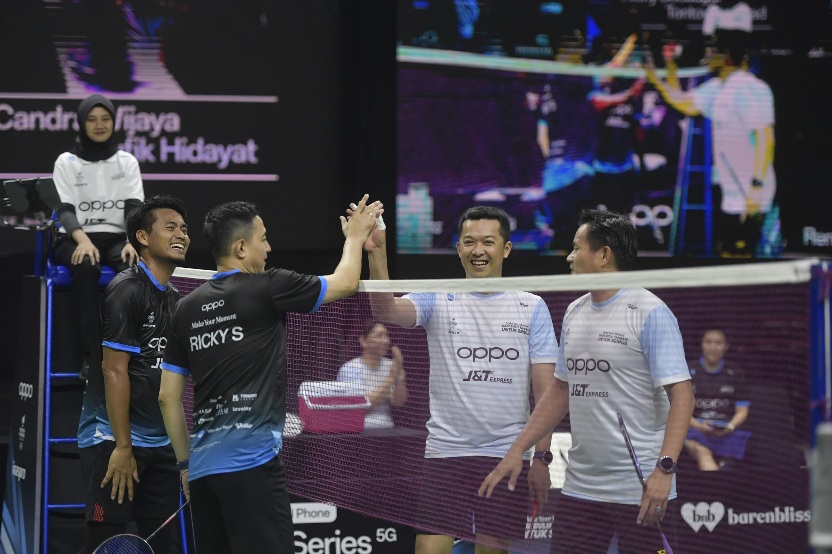 Wamenpora Taufik Ramaikan Fun Match OPPO X IPA #Make Your Moment: Dari Bulu Tangkis untuk Semua