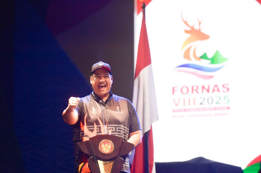 Back to Back Juara FORNAS, Menpora Dito dan Wapres Gibran Beri Selamat Kepada Jawa Barat