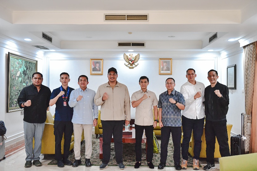 Menpora Dito Menerima Audiensi Pengurus Basket Polri, Dukung Penyelenggaraan Kapolri Cup 2025