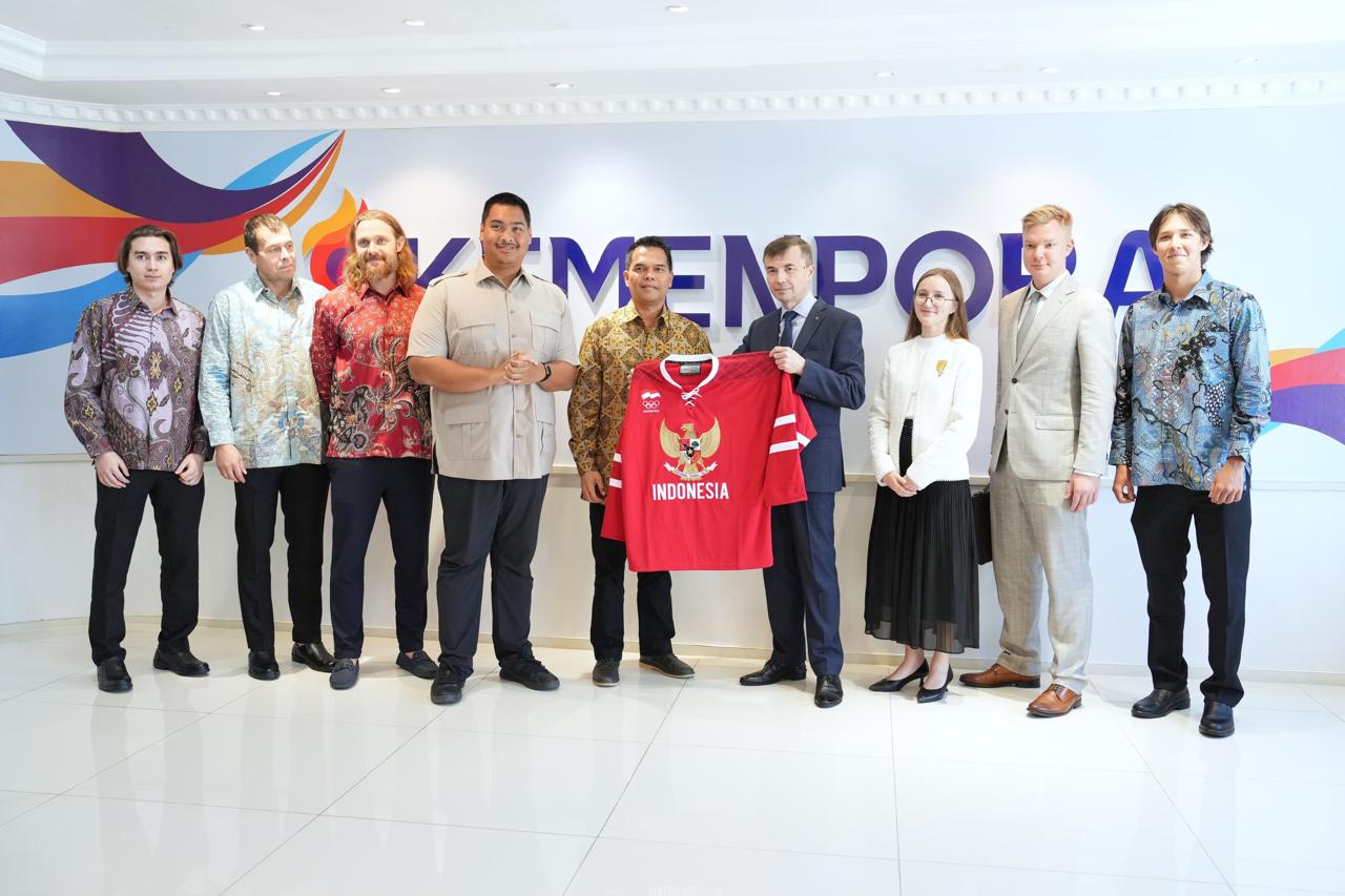 Menpora Dito Terima Dubes Sergei, Bahas Kerjasama Olahraga Indonesia-Rusia