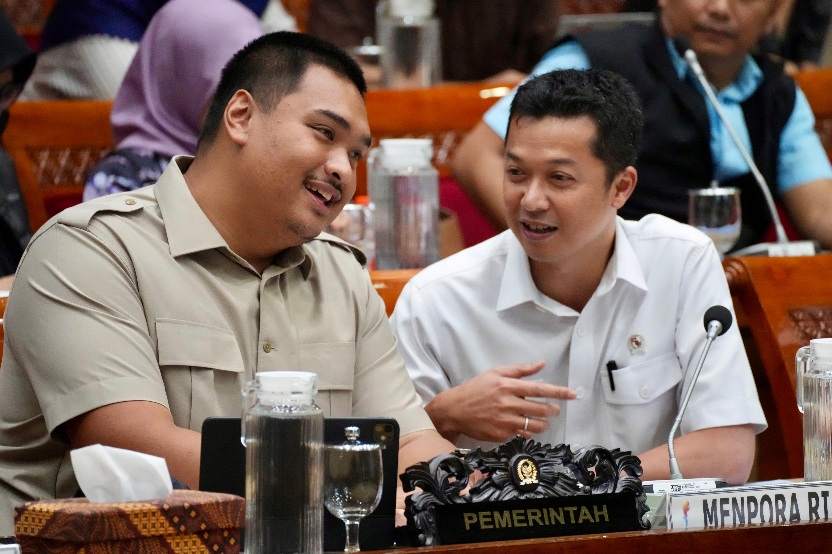 Raker dengan Komisi X DPR RI, Menpora Dito: Terima kasih Atas Dukungan Program-Program Unggulan Kemenpora
