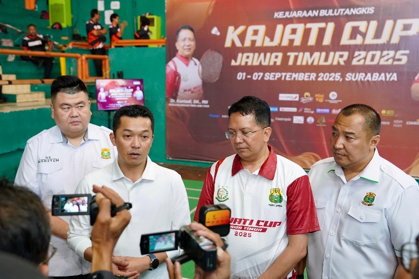 Wamenpora Taufik Apresiasi Kajati Jatim, Komitmen Kolaborasi Dukung Pembinaan Bulutangkis Tanah Air