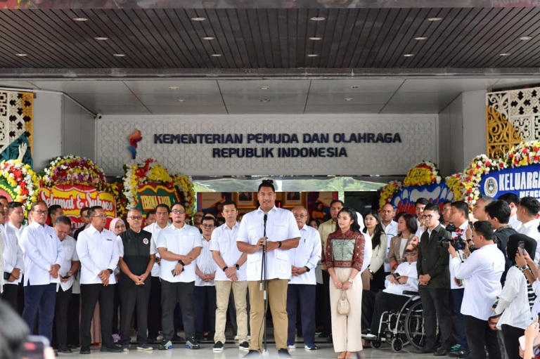 Pamit dari Kemenpora, Dito Ariotedjo: Saya Titip Tetap Kerja Fokus, Inovatif untuk Kemenpora Semakin Baik