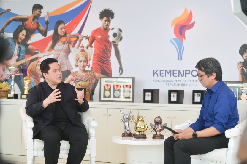 Menpora Erick Tegaskan Pentingnya Transformasi Olahraga dan Pembangunan Karakter Pemuda