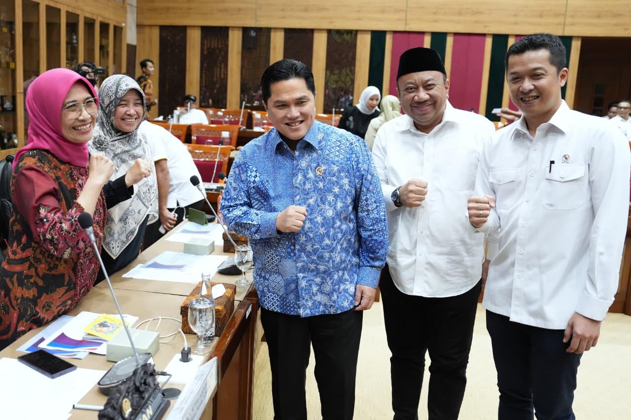 Paparkan Evaluasi dan Transformasi Kemenpora, Komisi X DPR RI Apresiasi Langkah Menpora Erick