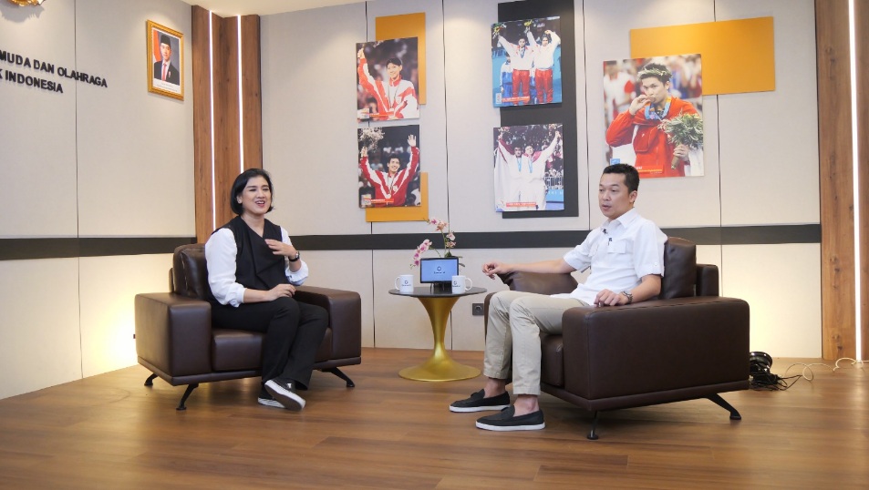 Podcast Bareng Djoernal ID, Wamenpora Taufik Ceritakan Perjalanan Karier dan Pesan Jelang Peringatan HSP 2025