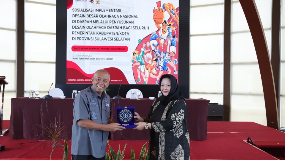 Sinergitas Pemerintah Pusat dan Daerah, Kemenpora RI Gelar Sosialisasi DOD di Sulawesi Selatan