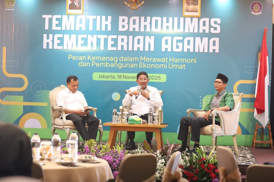 Kemenpora Dukung Forum Tematik Bakohumas Kemenag dengan Tema Merawat Harmoni dan Pembangunan Ekonomi Umat