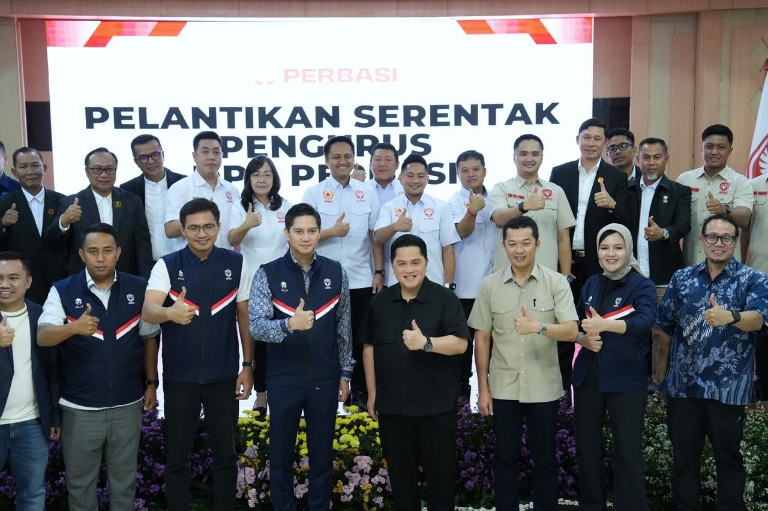 Hadiri Pelantikan DPP Perbasi, Menteri Erick Tekankan Roadmaps Menuju Peningkatan Prestasi