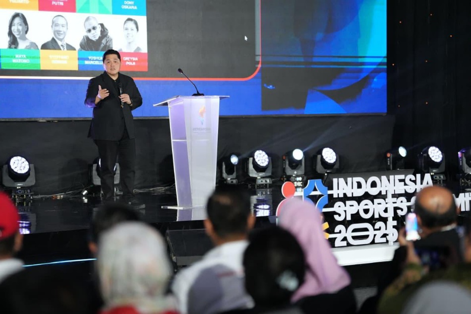 Buka Keynote Speaker ISS 2025, Menpora Erick: Industri Olahraga Indonesia Harus Jadi Kekuatan Baru Dunia