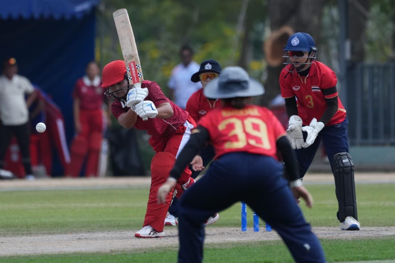 Tim Kriket Putri Indonesia Kalah, Tim Putra Sukses Tumbangkan Tuan Rumah