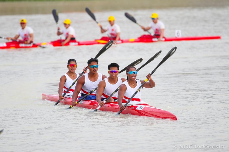 Menpora Erick Harap Capaian Medali Emas Tim Canoe Indonesia di SEA Games 2025 Thailand Jadi Loncatan Prestasi Lebih Tinggi