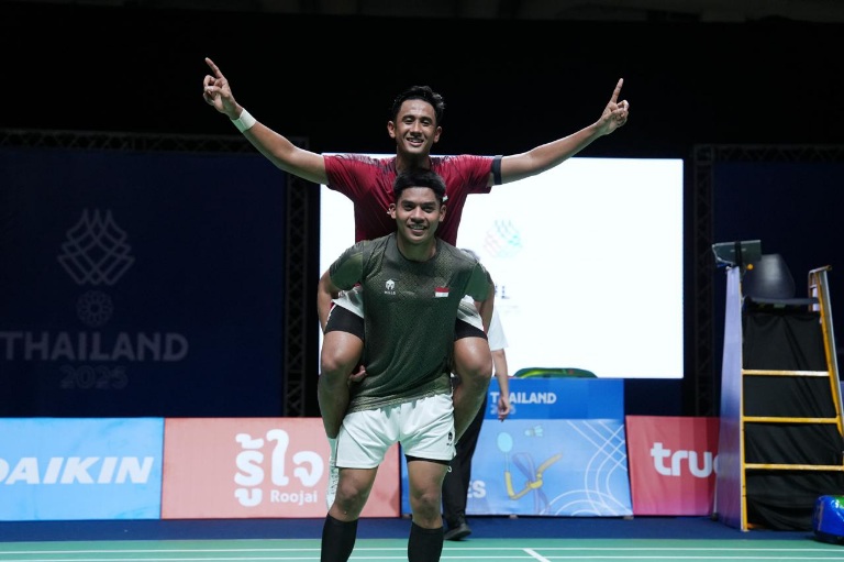 Tim Bulutangkis Indonesia Sukses Lampaui Target Medali Emas di SEA Games 2025 Thailand
