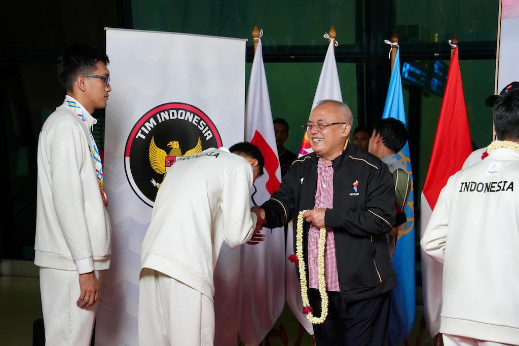 Sesmenpora Gunawan Apresiasi Perjuangan Tim Sepak Takraw Indonesia di SEA Games 2025