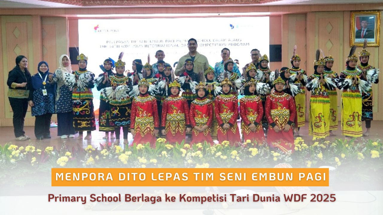 Pelepasan Tim Seni Embun Pagi Primary School Berlaga ke Kompetisi Tari Dunia WDF 2025
